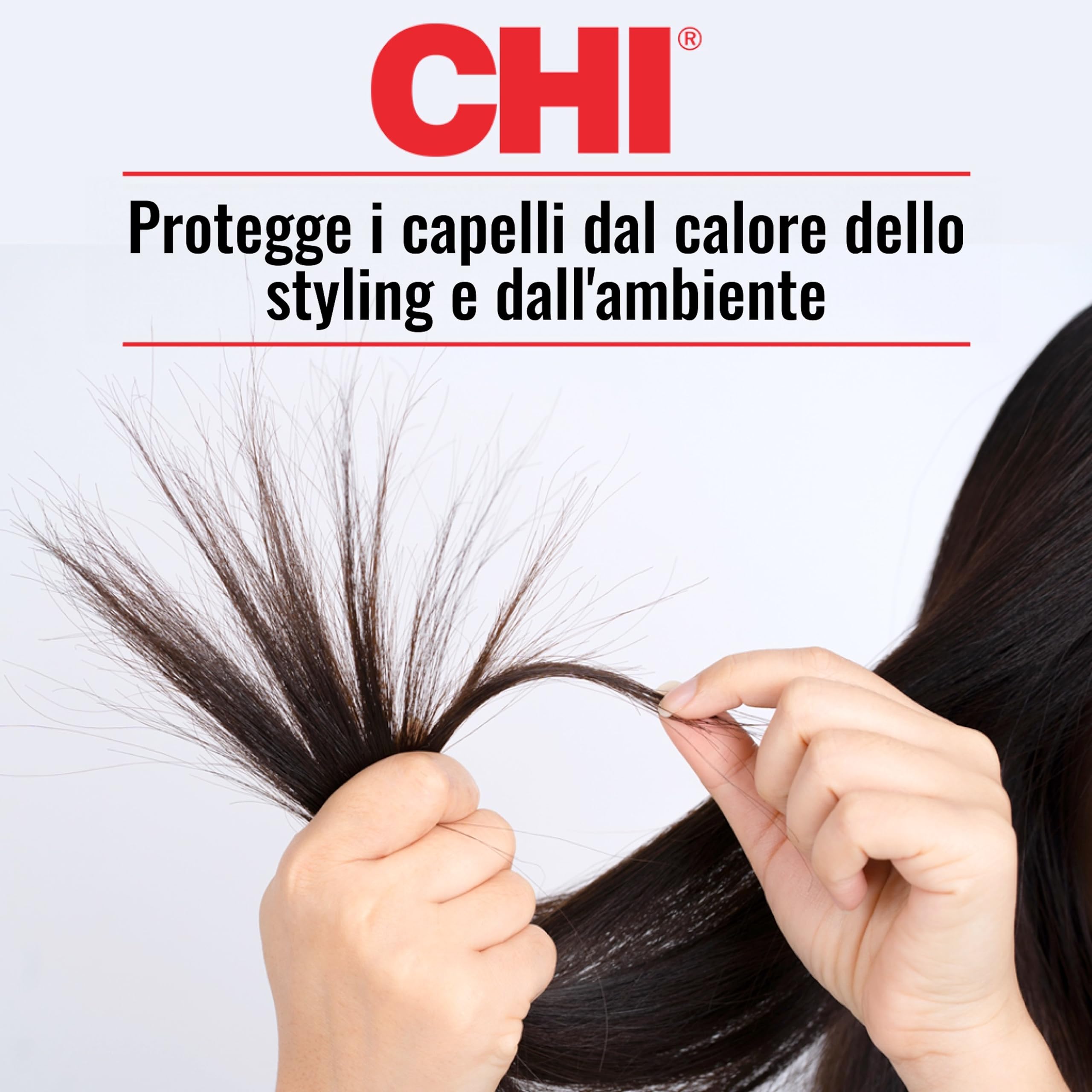 CHI Infra Silk Infusion, trattamento ricostruttivo senza risciacquo per rafforzare e proteggere tutti i tipi di capelli, senza alcool, 340 mL