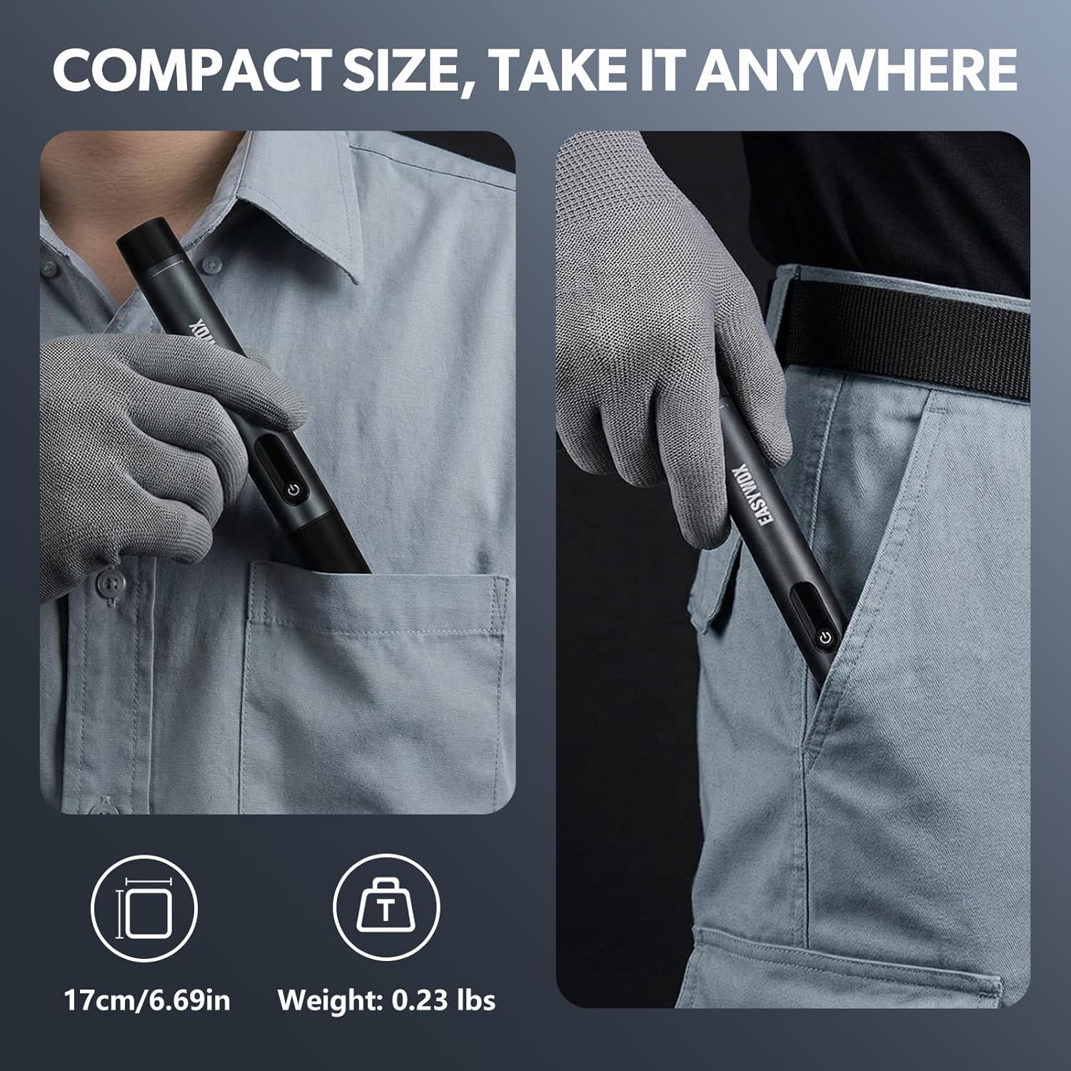 Cordless Soldering Iron w/LED Light, Portable Soldering Iron Kit Rechargeable, 7S Fast Heating (392°F- 842°F), Auto Sleep, 3 Precision Soldering Tips (C210), Soldering Pen for Precision Repair