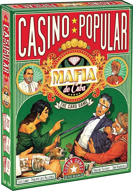 Asmodee Le Sens Des Aiguilles Mafia de Cuba Casino Popular - Juegos de Mesa - Juegos de Cartas