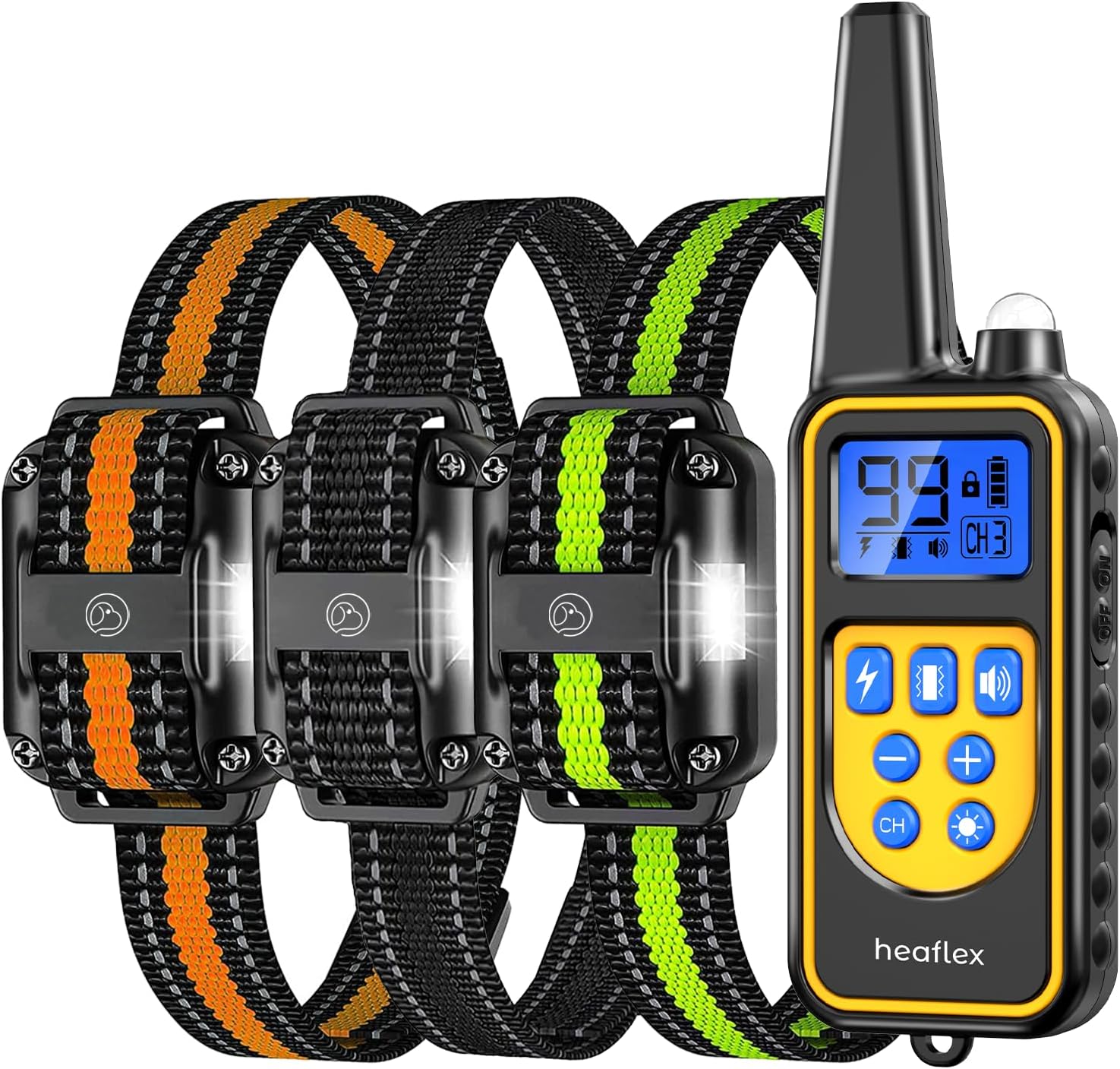 Dog Shock Collar with Remote, Dog Training Electric Collar, 