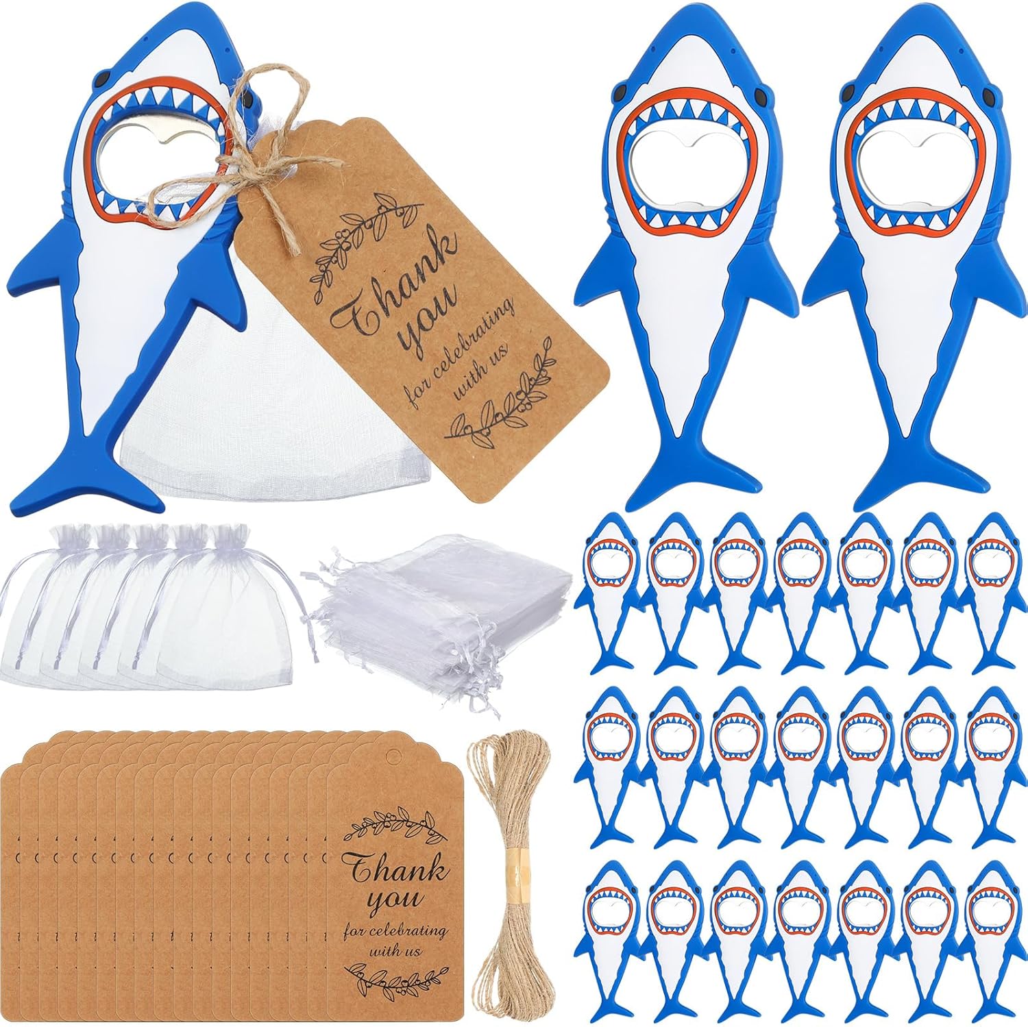 Apri Bottiglie A Magnete A Forma Di Squalo - Portatile Per Frigorifero