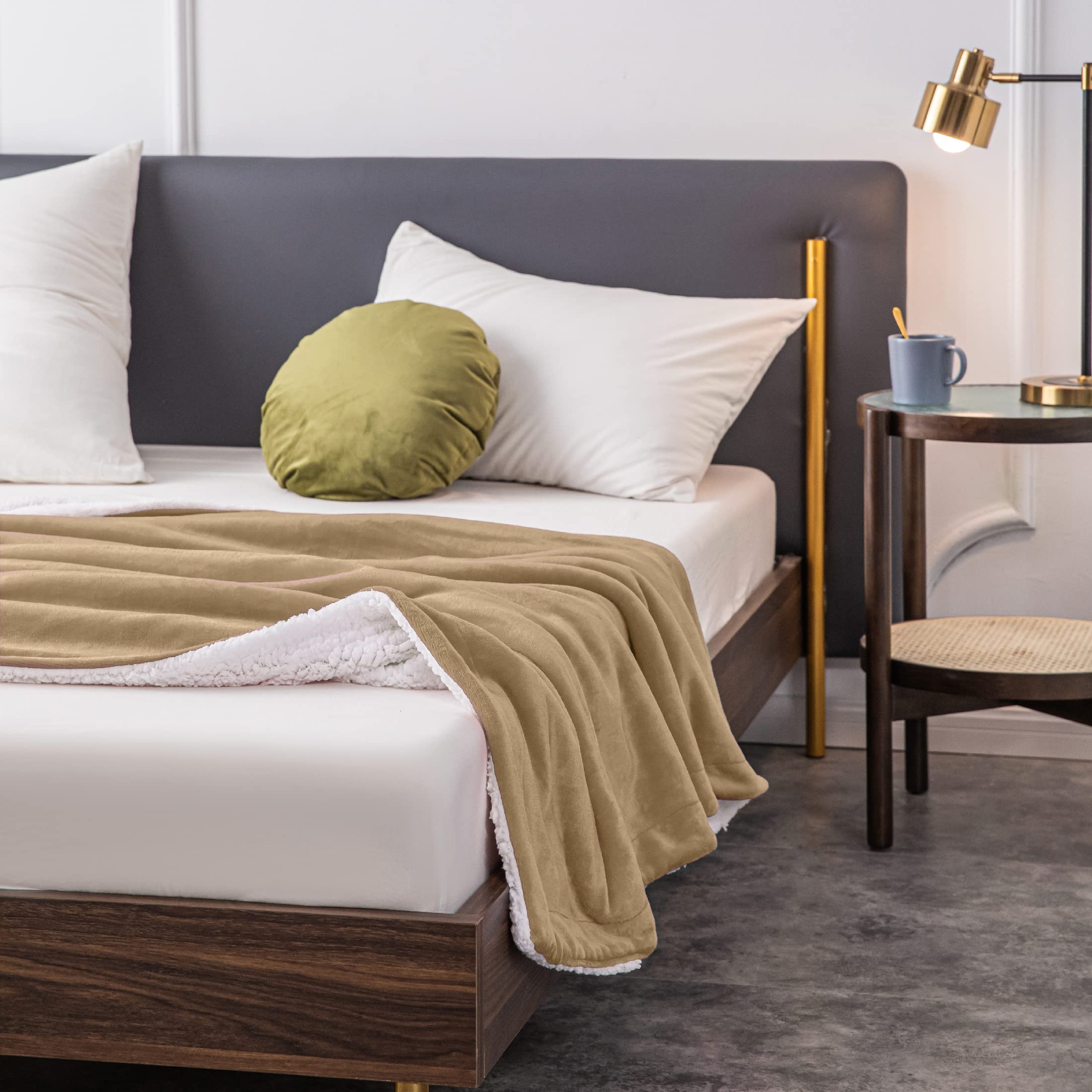 Coperta Morbida Sherpa Coral - Extra Calda, Per Divano O Letto, Marca