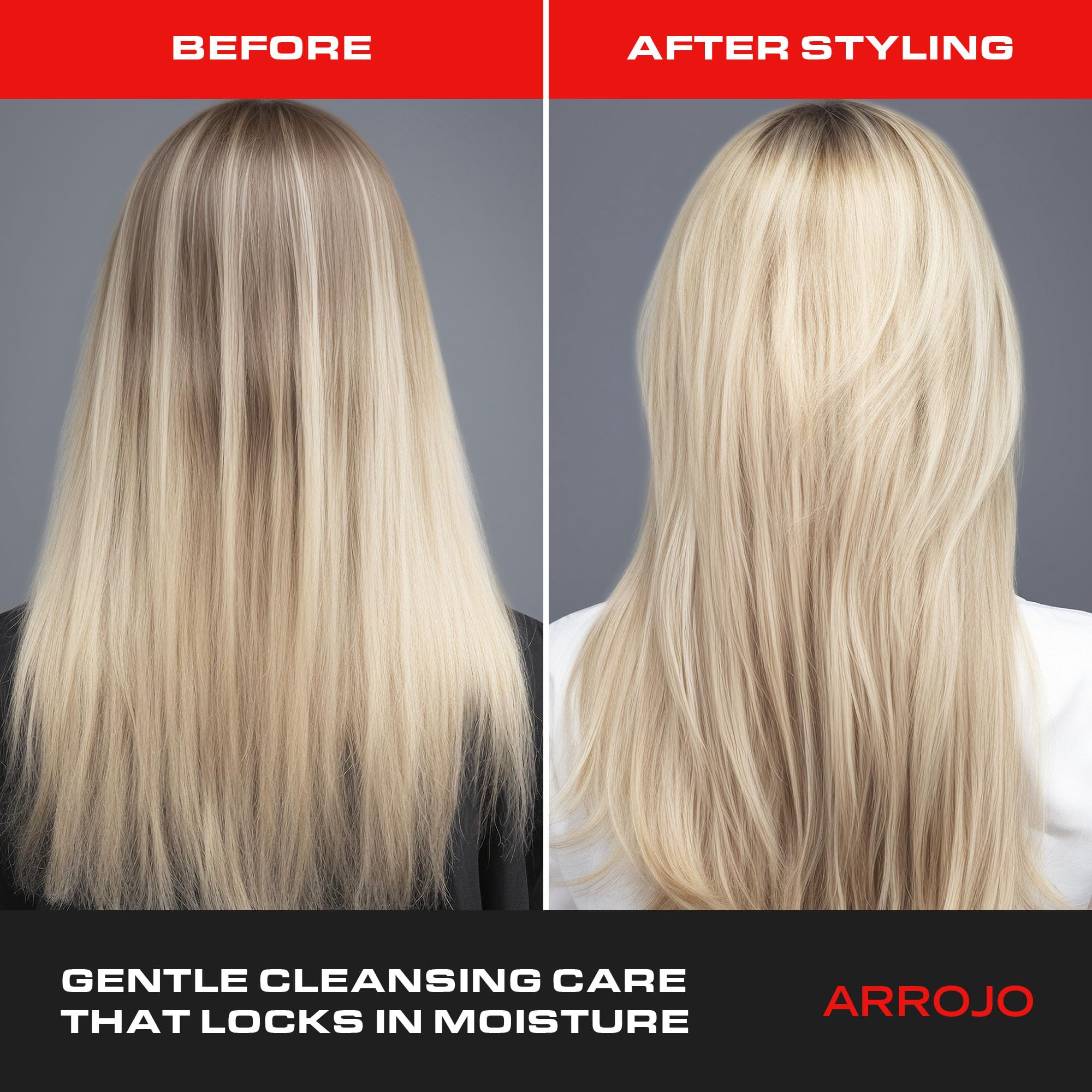 Arrojo ReNEW CoWash, 8oz – Sulfate & Paraben Free Cleansing Conditioner for Color Treated Hair – Vegan, Non-Foaming Cleanser with Avocado & Babassu Oils for Curly & Dry Hair