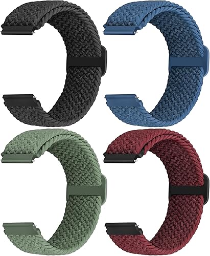 Acortjl Correa de reloj trenzada Solo Loop, a elección de ancho, 0.78 pulgadas, 0.86 pulgadas, correa de repuesto trenzada de liberación rápida, Acortjl Correa de reloj trenzada Solo Loop, a elección de ancho, 0.78 pulgadas, 0.86 pulgadas, correa de repuesto trenzada de liberación rápida,
