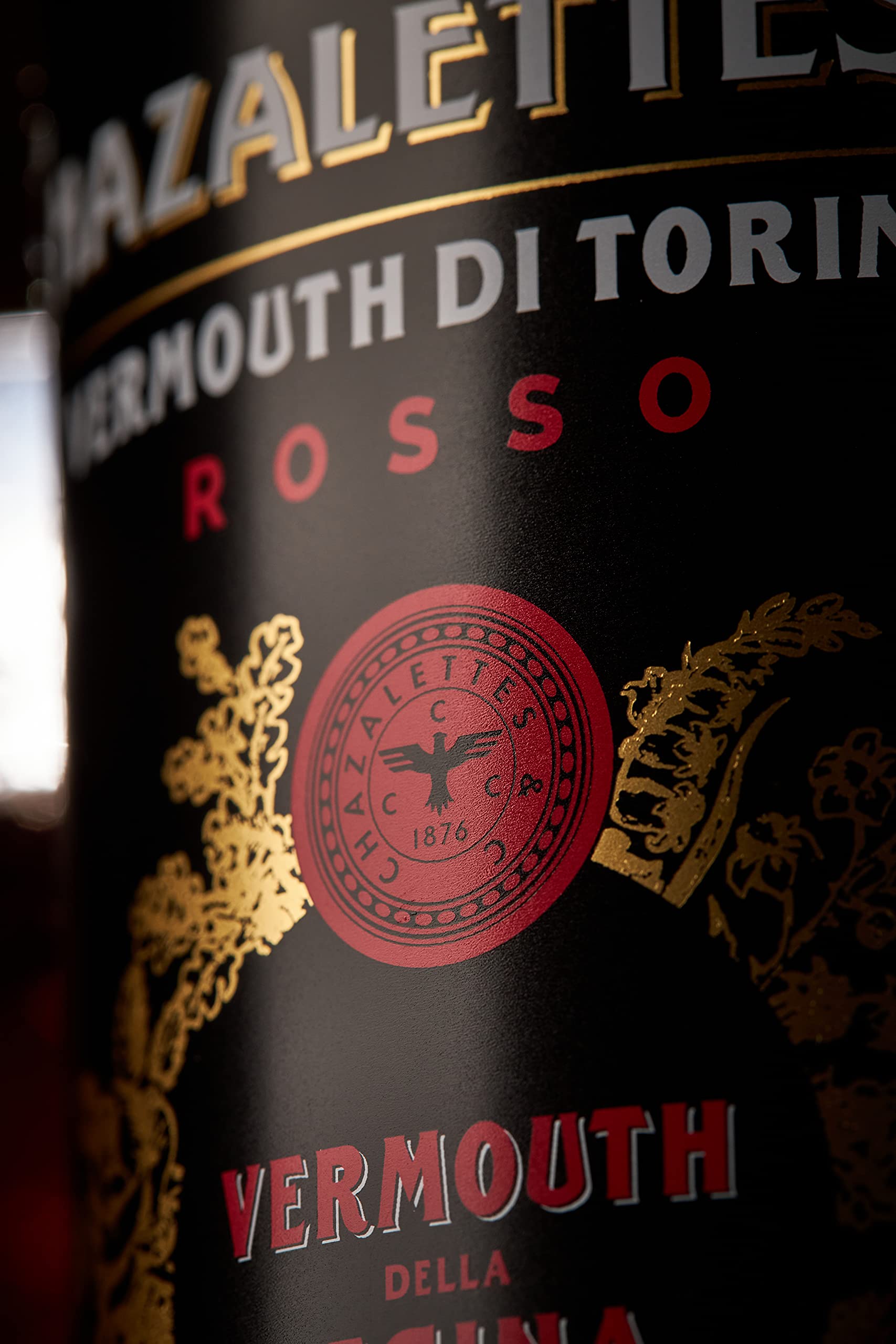 Chazalettes Vermouth della Regina Rosso 75cl - Vermouth con note di erbe, sandalo e coriandolo. 16,5% vol.