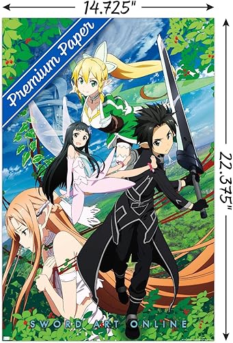 Miniatura 3 de Trends International Sword Art Online - Key Art 3 Wall Poster