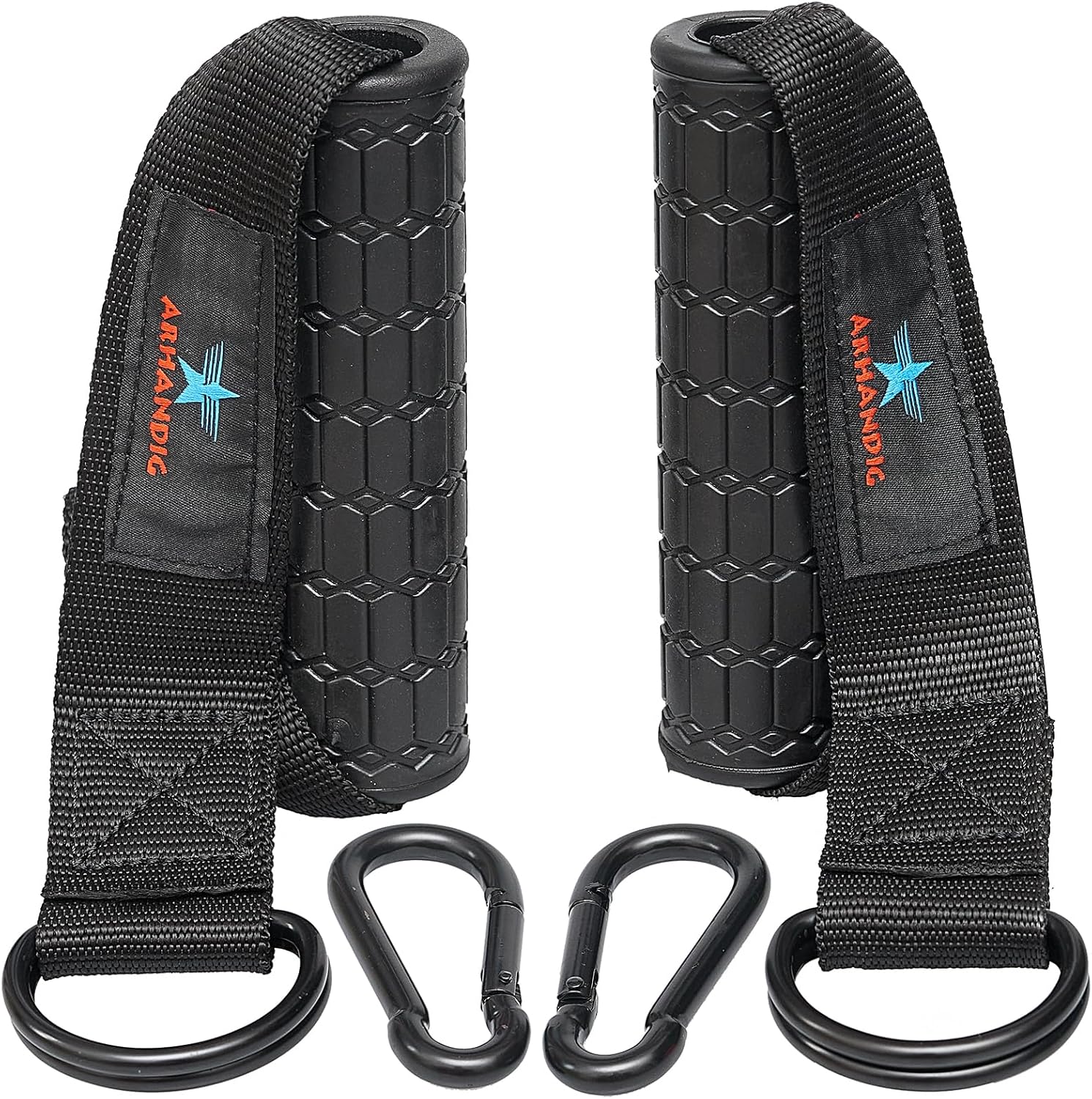 Exercise Handles,Soft Rubber Cable Handles Gym Equipment