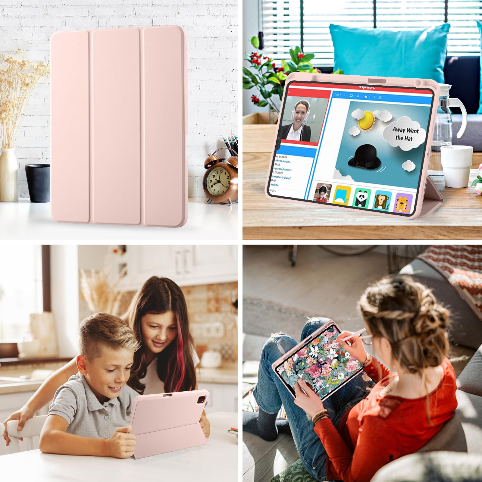 Case for iPad Pro 11 2022/2021/2020 Case, iPad Pro 11 Case with