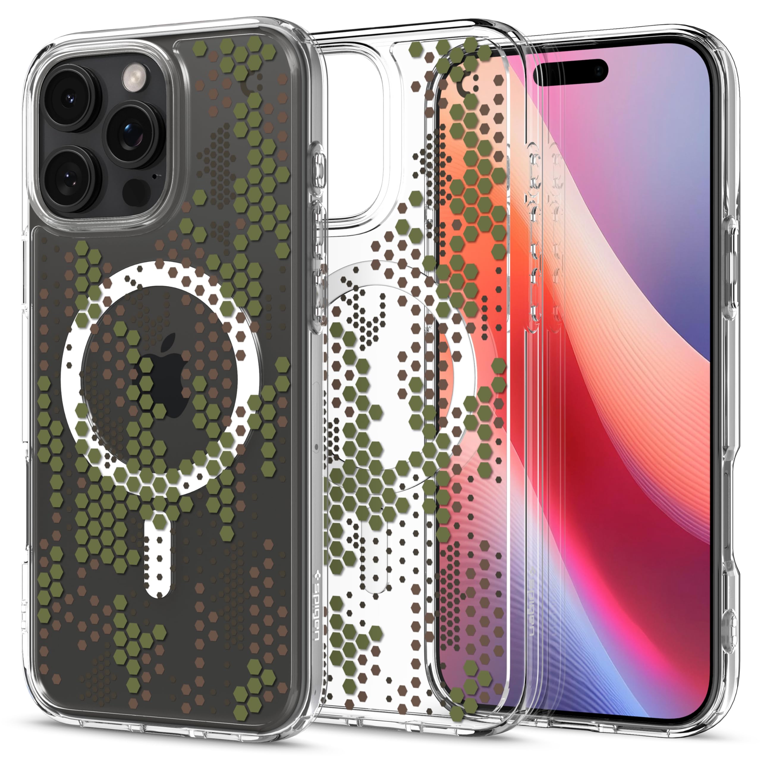 Spigen Ultra Hybrid MagFit Case voor iPhone 16 Pro, Compatibel met