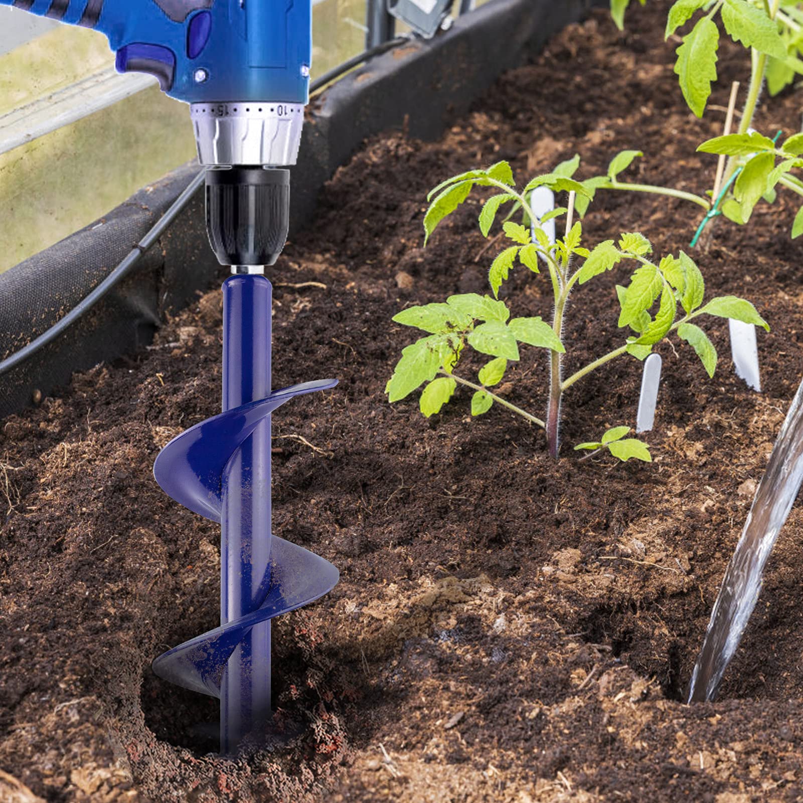 EuroGate-boor boort gaten voor planten | Tuin en Park Techniek
