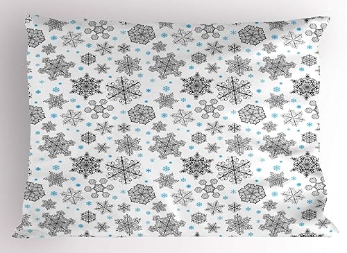 Miniatura 70 de Ambesonne Funda de almohada de Papá Noel, motociclista de Papá Noel, montar en motocicleta, arte pop, estilo retro, efecto de medio tono, funda