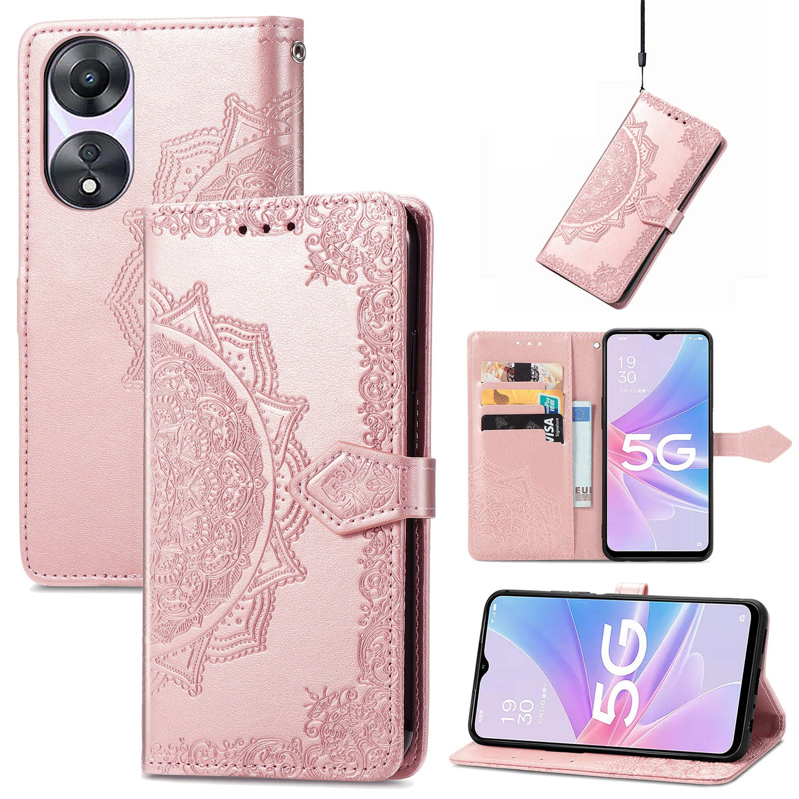 HAOYE Cover per Xiaomi 13 Lite 5G Portafoglio, Premium
