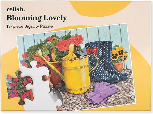 Relish Rompecabezas de demencia para adultos, rompecabezas de 13 piezas, productos y actividades para el Alzheimer