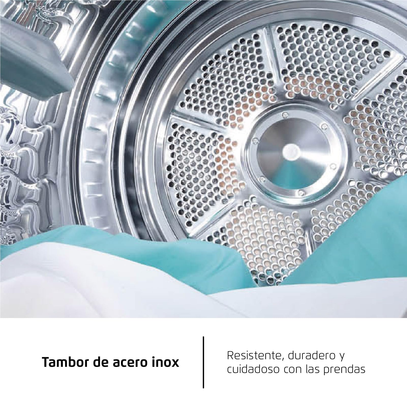 Corberó CSM320W Sèche-linge d'évacuation Charge avant, 3 kg, Évacuation, Affichage LED, Blanc, 5 programmes, séchage rapide 45 min, ouverture 180°, 65dB, Efficacité énergétique C