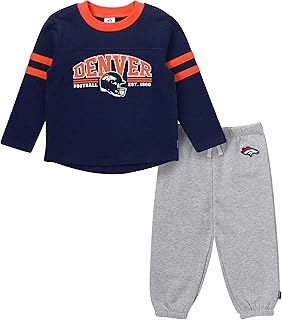 Gerber NFL unisex-baby Nfl Team Shirt and Sweatpants Set