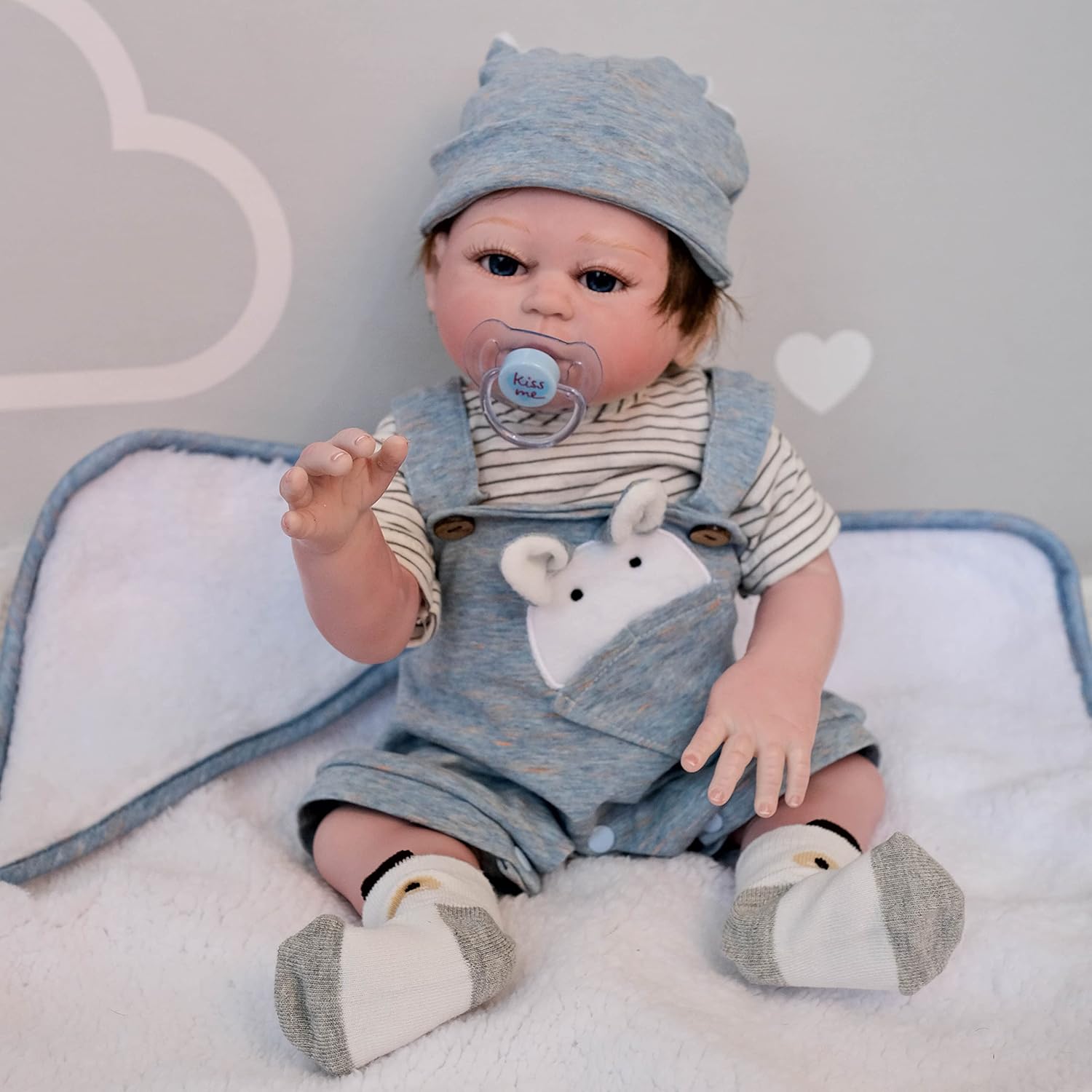 🔥 Flаѕh Sаlе Anano Reborn Baby Doll 20 Inch Lifelike Boy or Girl Dolls Full Body Soft Vinyl 50cm Anatomically Correct Newborn Washable Bath Toy Gifts for Girl (boy-1) Chеареѕt 🛒 Anano Reborn Baby Doll 20 Inch Lifelike Boy or Girl Dolls Full Body Soft Vinyl 50cm Anatomically Correct Newborn Washable Bath Toy Gifts for Girl (boy-1)