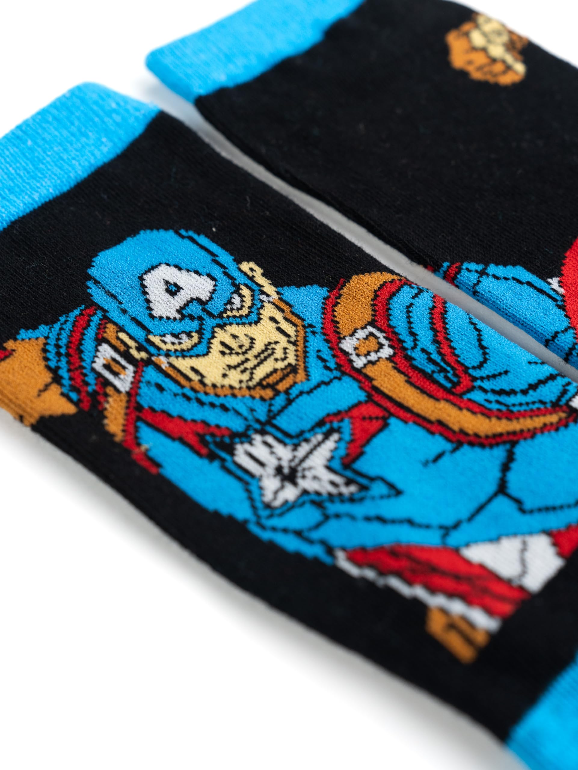 United Labels Skarpety męskie Marvel – Black Panther, Iron Man, Captain America, Hulk itp. Męskie pończochy do sneakersów 40-45 (5 sztuk), wielokolorowa, 40-45 EU