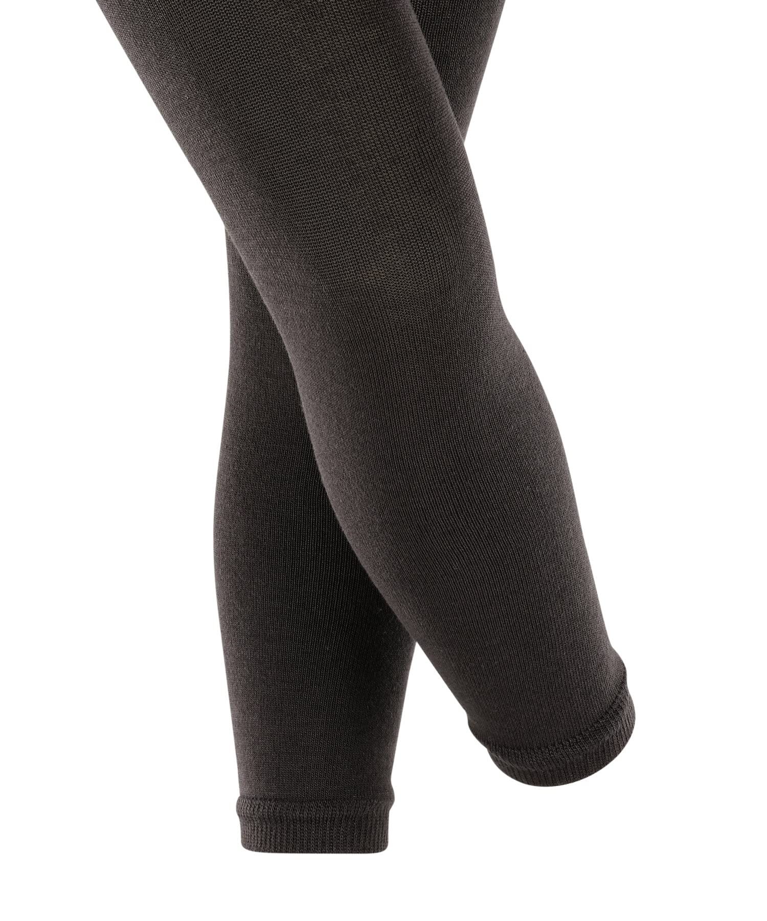 FALKE Active Warm K Le Wełna Jednokolorowe - Legginsy Uniseks - dzieci