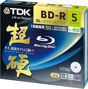 TDK - 新品　ブルーレイ　BD-RE 65枚セット Amazon.co.jp: TDK 録画用ブルーレイディスク BD-RE 25GB 1-2