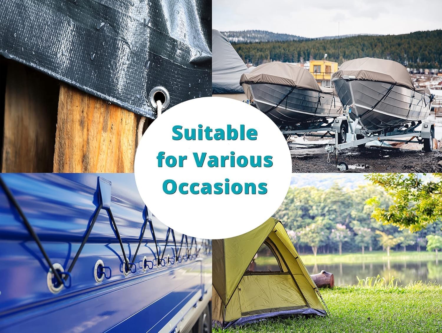 10 Pcs 6 inch Mini Bungee Cords with Hooks, Short Black, 4mm Thickness Weather Resistant Tie Down Strap, Use for Camping, Tents, Holding Wire and Hoses