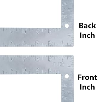 VINCA Framing L Shape Square, SCLS-1208 8 inch x 12 inch, Steel
