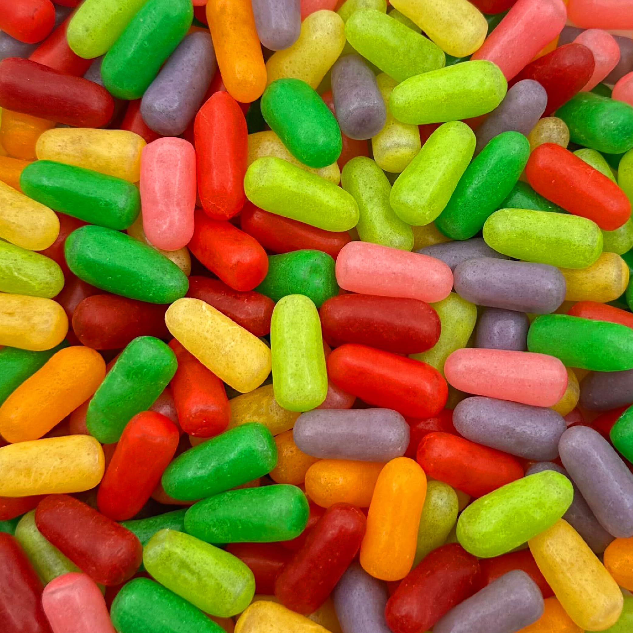 MikeIke Sour Mega Mix Fruit Flavored Chewy Candy, 2-Pound Bag