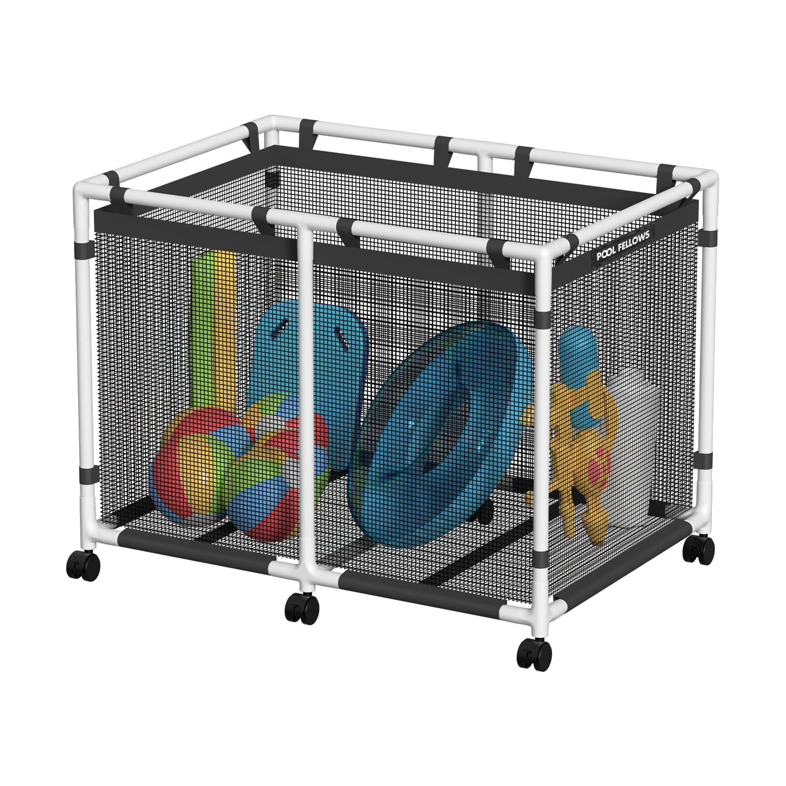 Rangement en plastique pour piscine pour organiser enfin vos jouets