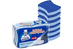 MR.SIGA Non-Scratch Cellulose Scrubber Kit