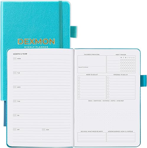 Miniatura 7 de Agenda 2024 edición premium, lujosa agenda semanal y mensual sin fecha 2024-2025 para aumentar la productividad, gestión del tiempo y alcanzar tus