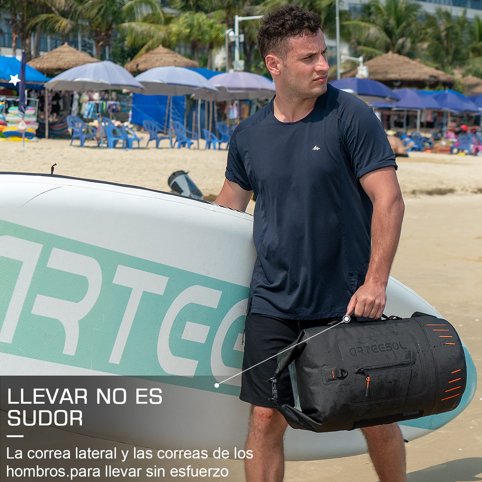 Bolsa Estanca, Bolsa Impermeable - 45l 40l 30l 20l Mochila Impermeable Bolsa Estanca Impermeable Mochila Estanca Para Kayak Paseo En Barco Canoa Pesca Rafting Camping Playa Natación Snowboard