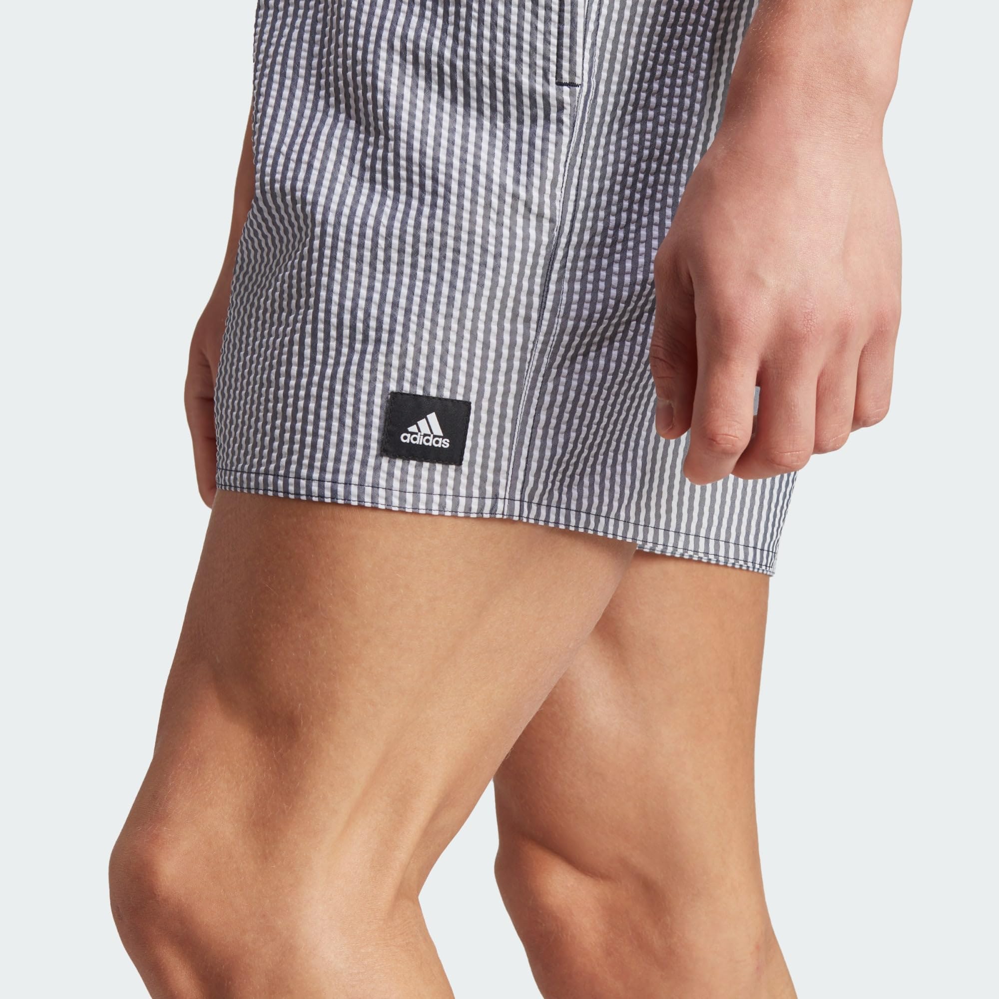 adidas Stripey Classics Swim Shorts