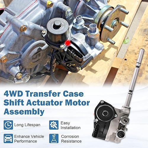 Miniatura 2 de 36410-34015 - Estuche de transferencia de repuesto para Tundra 2000-2006, Tacoma 2005-2017, Toyota 4Runner 4WD 4 ruedas 4x4 caja de transferencia