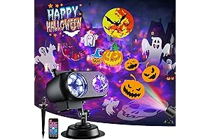 Brighter Halloween Decorations Projector Lights Outdoor 2024 Upgraded
