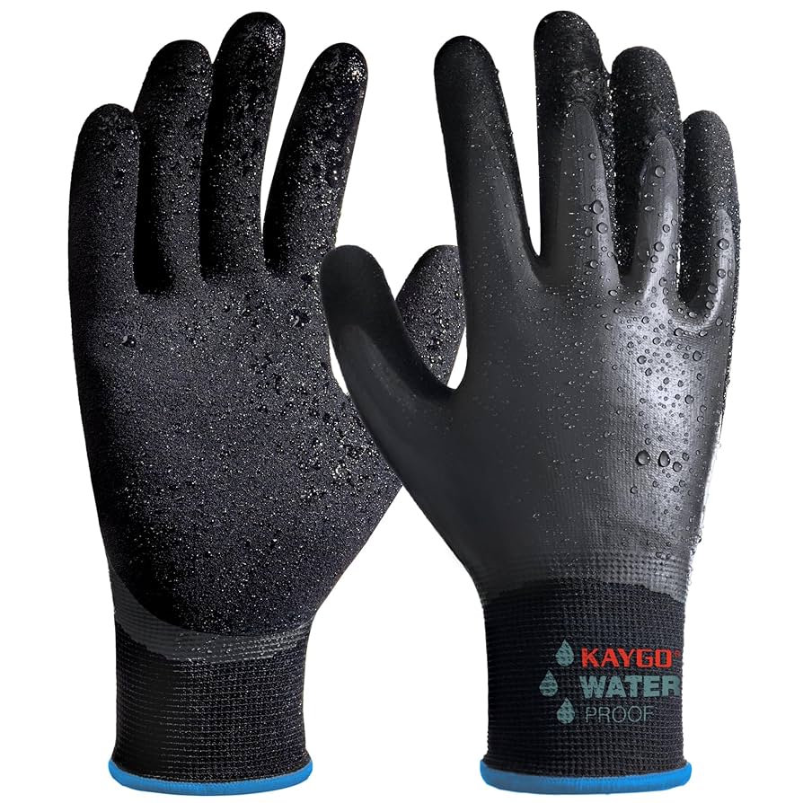 KAYGO thermal work gloves performance testing construction site winter