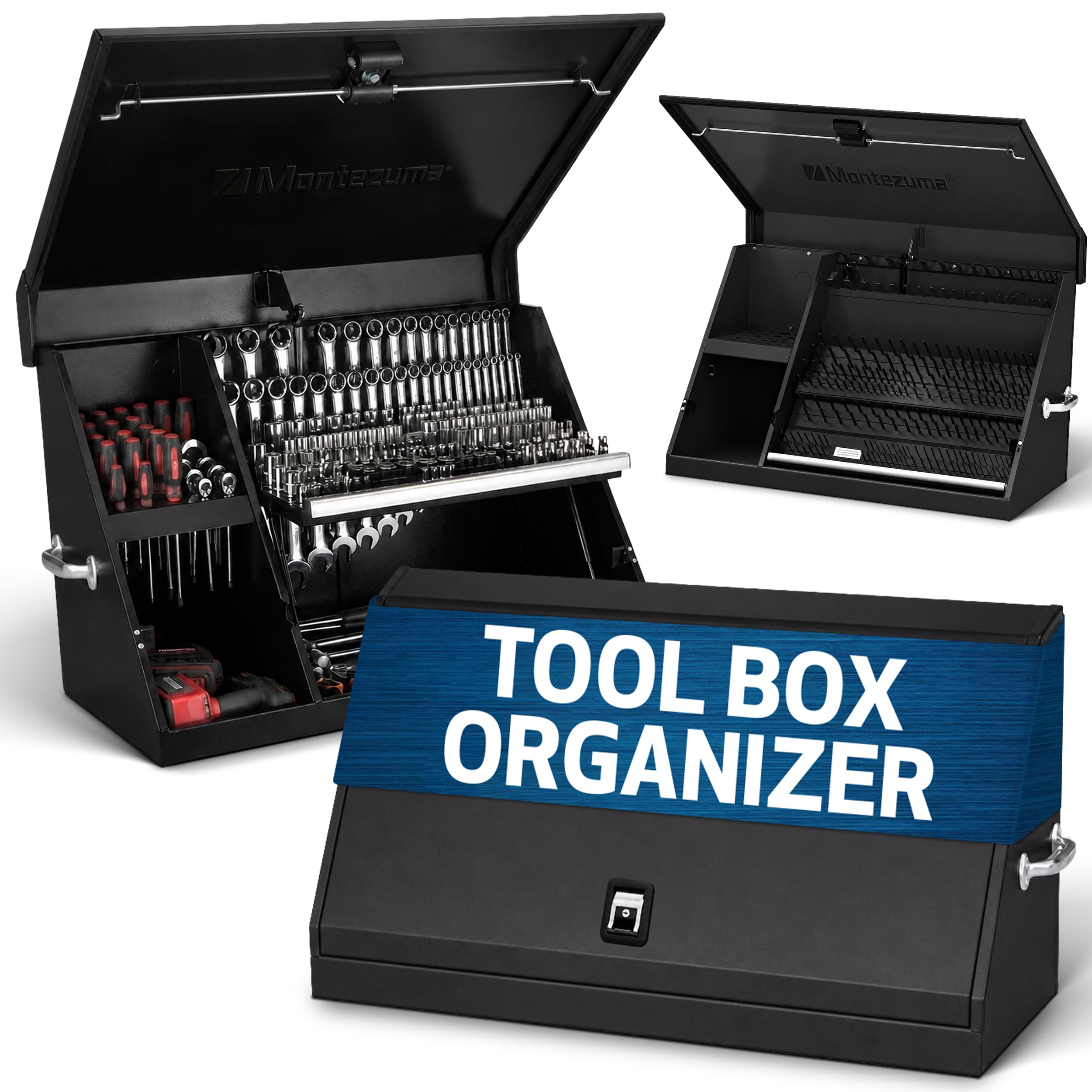Montezuma XL450B 36 Inch Portable Triangle Toolbox