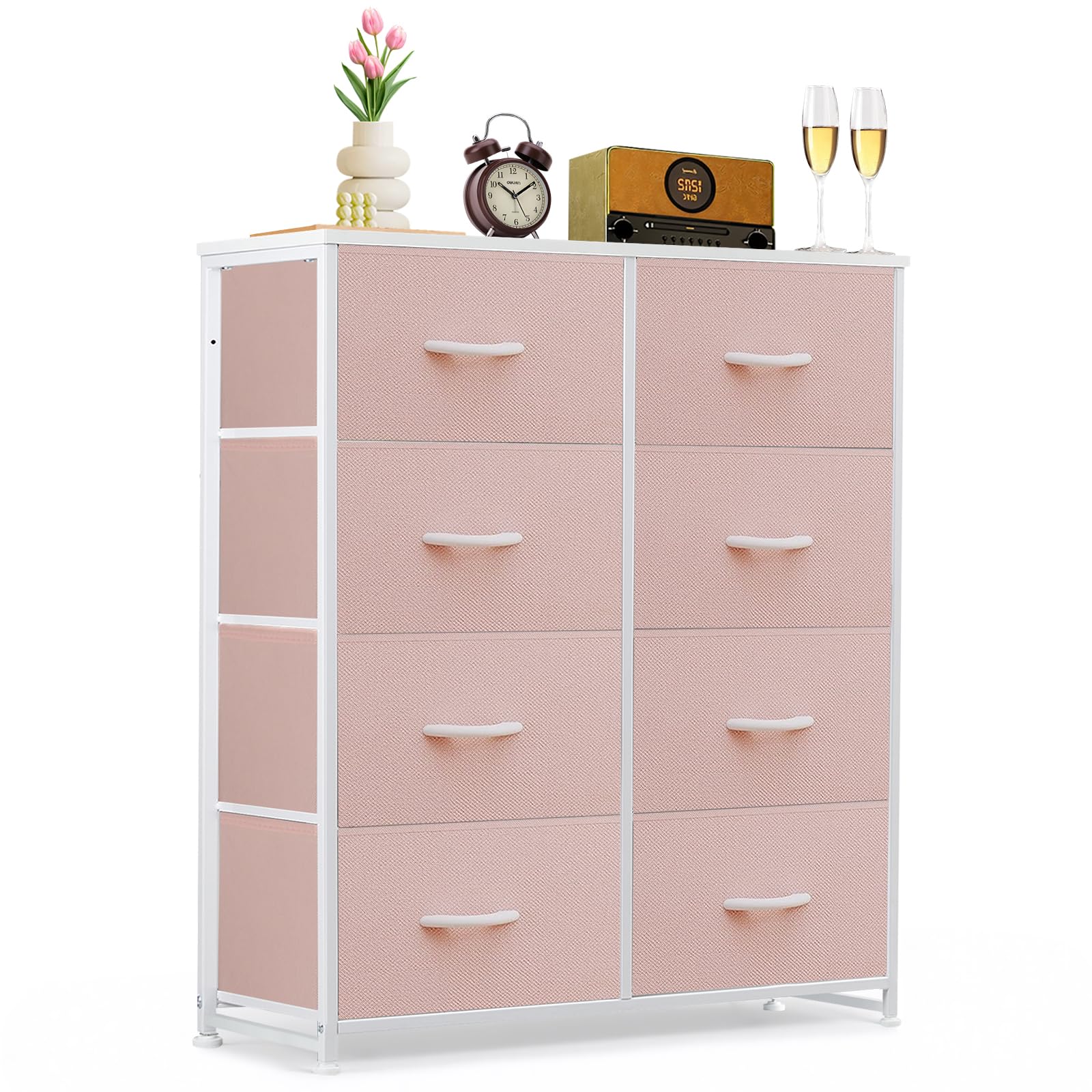 Amazon.com: 8-Drawer Dresser for Bedroom, Anti-Tip Tall Storage