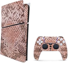 MightySkins Skin Compatible with PlayStation 5 Slim Digital Edition Bundle - Rattler Back | Protective, Durable, and Unique Vinyl Decal wrap Cover | Easy to Apply | Made in The USA