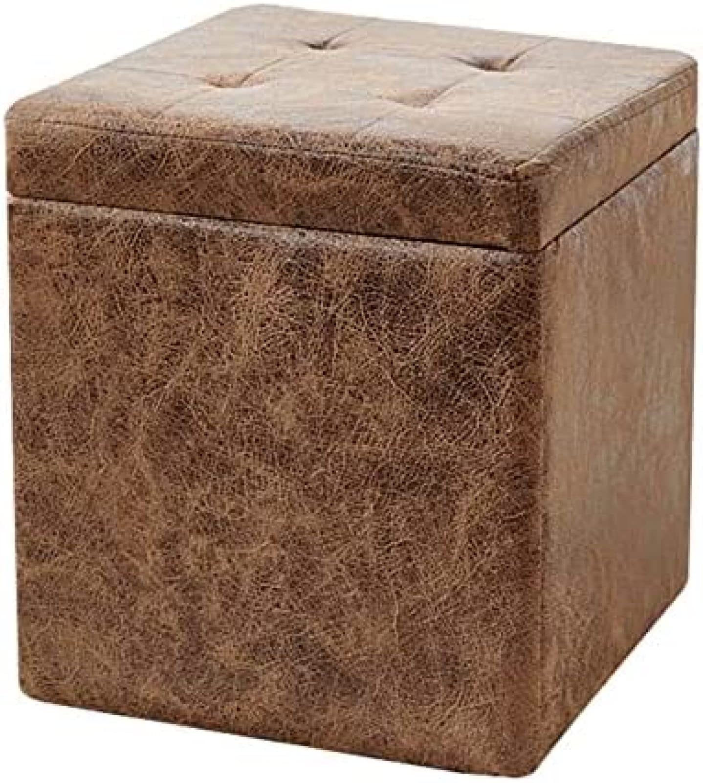 Repose-pieds cubique robuste idéal pour optimiser l'espace chambre