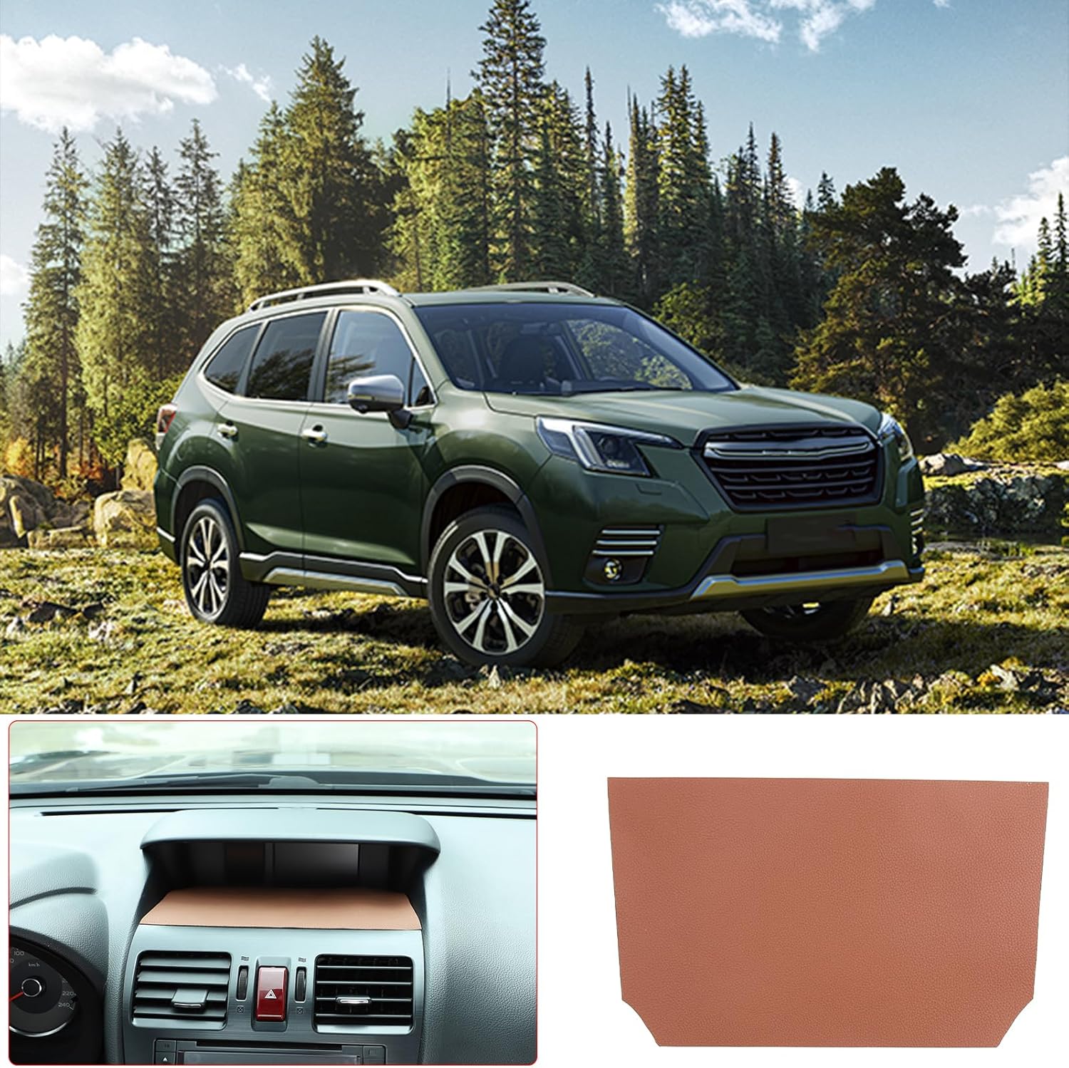 Tumukiw Car Dashboard Pad Auto Dashboard Mats Suitable for