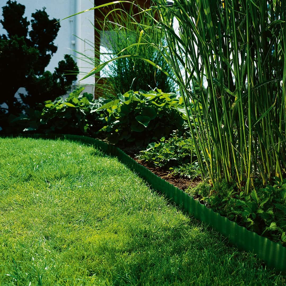 Lawn Edging 7.87in/9.84Yd in Green