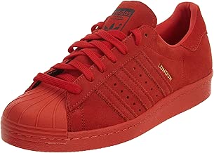 superstar adidas rojas