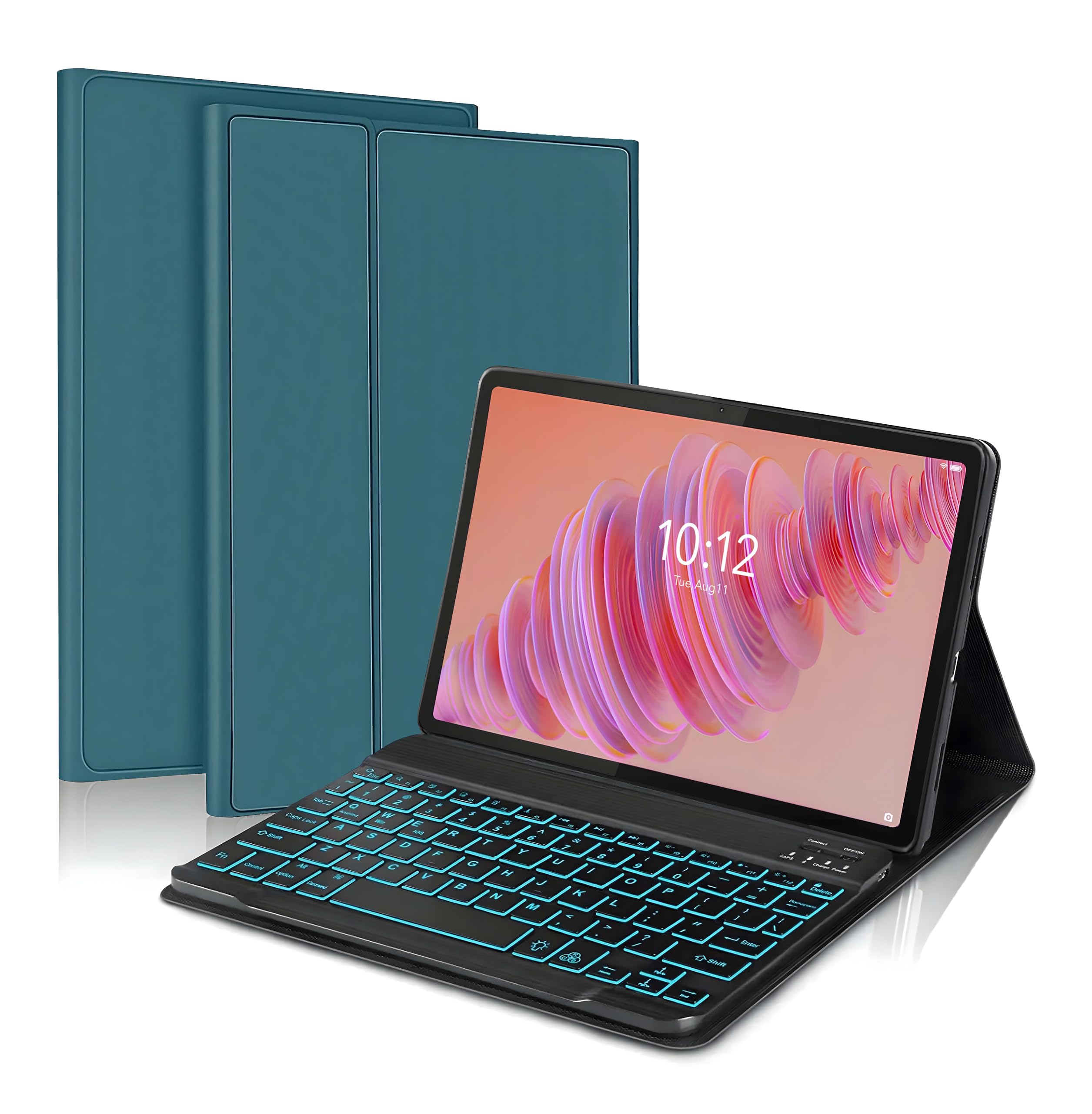 See full amazon price history chart for ProElite Keyboard case for Lenovo Tab Plus 11.5 inch Magnetic Detachable Wireless Bluetooth Keyboard with Built-in 7-Colors Backlit, Dark Green ProElite Keyboard case for Lenovo Tab Plus 11.5 inch Magnetic Detachable Wireless Bluetooth Keyboard with Built-in 7-Colors Backlit, Dark Green (B0DG51R453) Amazon Price History, Amazon Price Tracker