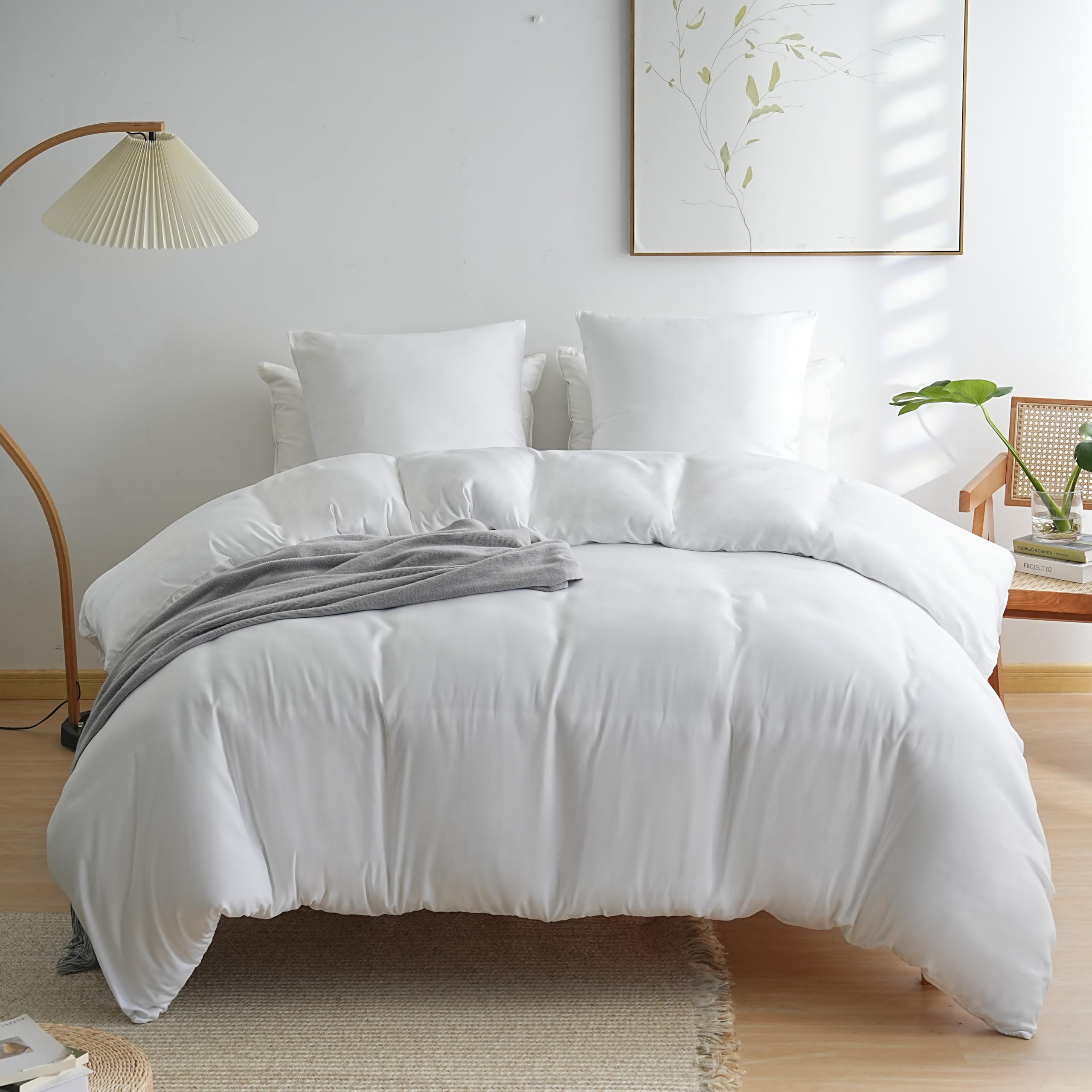 Housse Couette 220x240 Blanc pas cher - Meilleures ofes sur le neuf et l'occasion