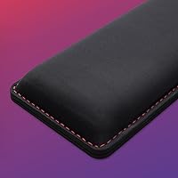 Vista 4 de HyperX Reposamuñecas - Tamaño completo - Gel refrescante - Espuma viscoelástica - Antideslizante - Ergonómico - Accesorio para teclado, negro