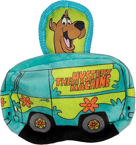 Miniatura 2 de Scooby-Doo for Pets Mystery Machine - Juguete de tela para perros de madriguera Juguetes para perros de escondite para todos los perros, juguete
