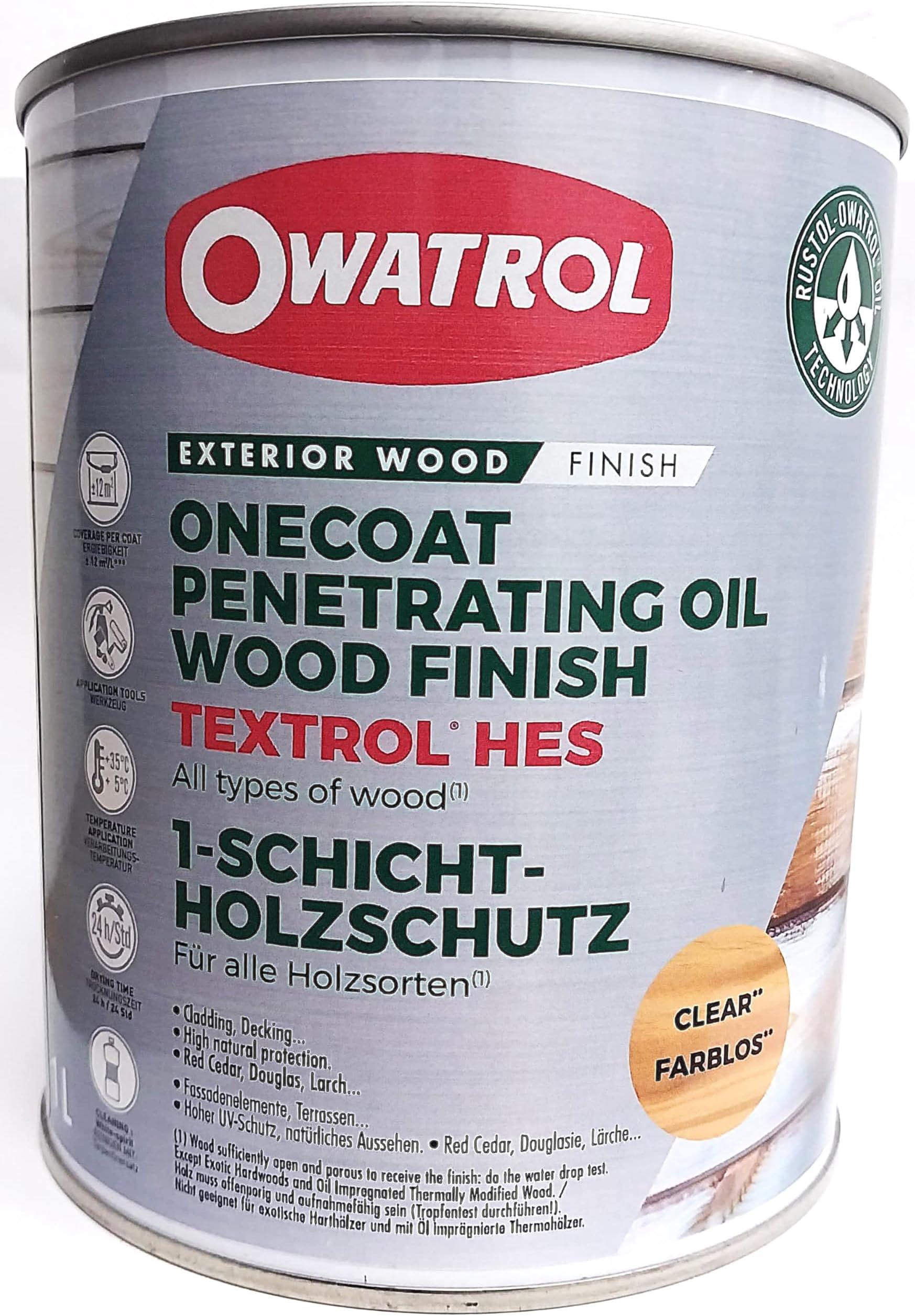 Textrol HES - Clear - 1 Litre
