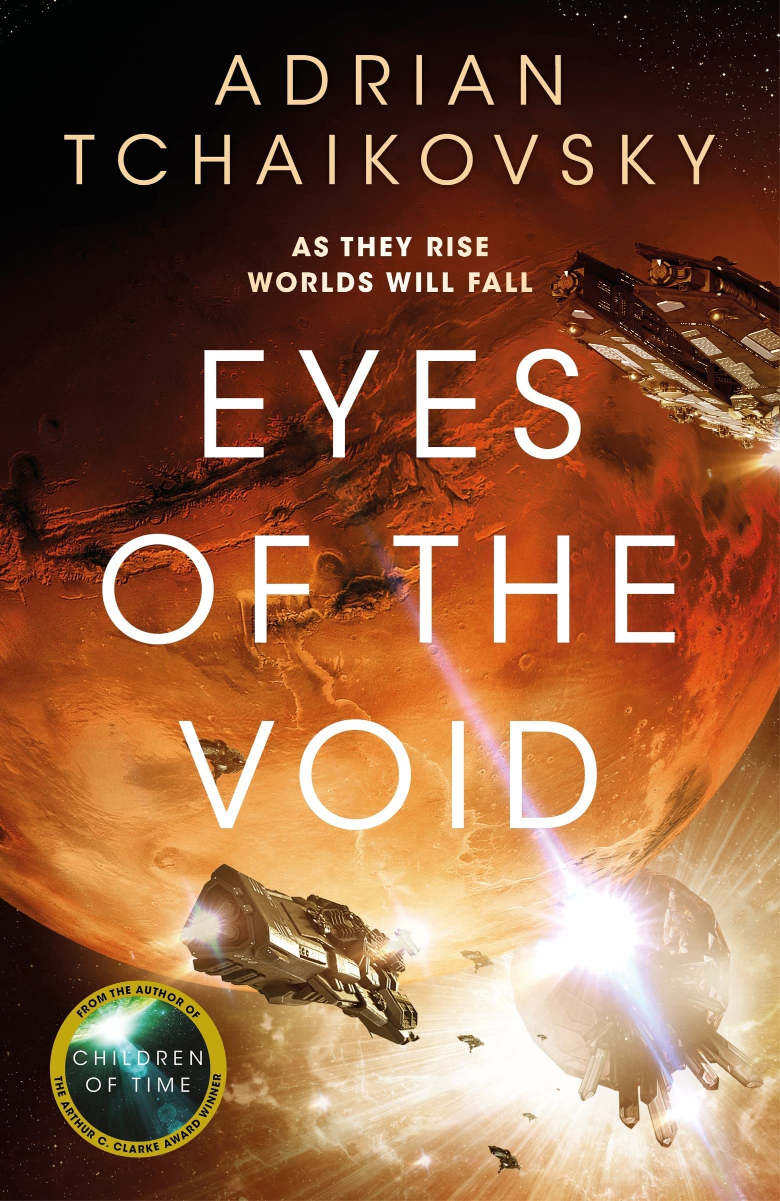 Collezione di 2 libri della serie Final Architecture di Adrian Tchaikovsky (Shards of Earth, Eyes of the Void)