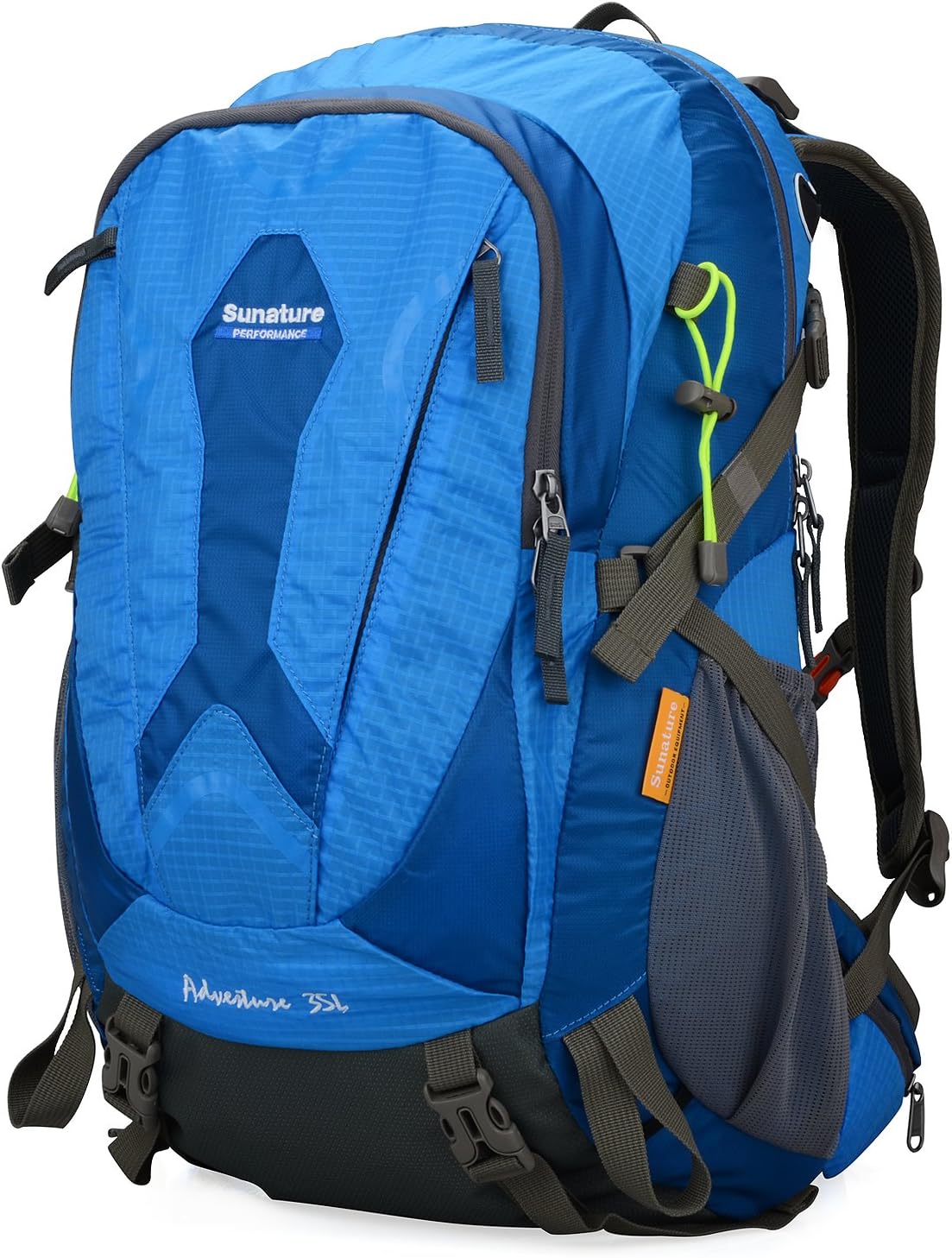 Mens Crazy Horse Leather Bag Travel Tote Carry On Luggage Duffel Shoulder Bag Altosy (8102 blue color)