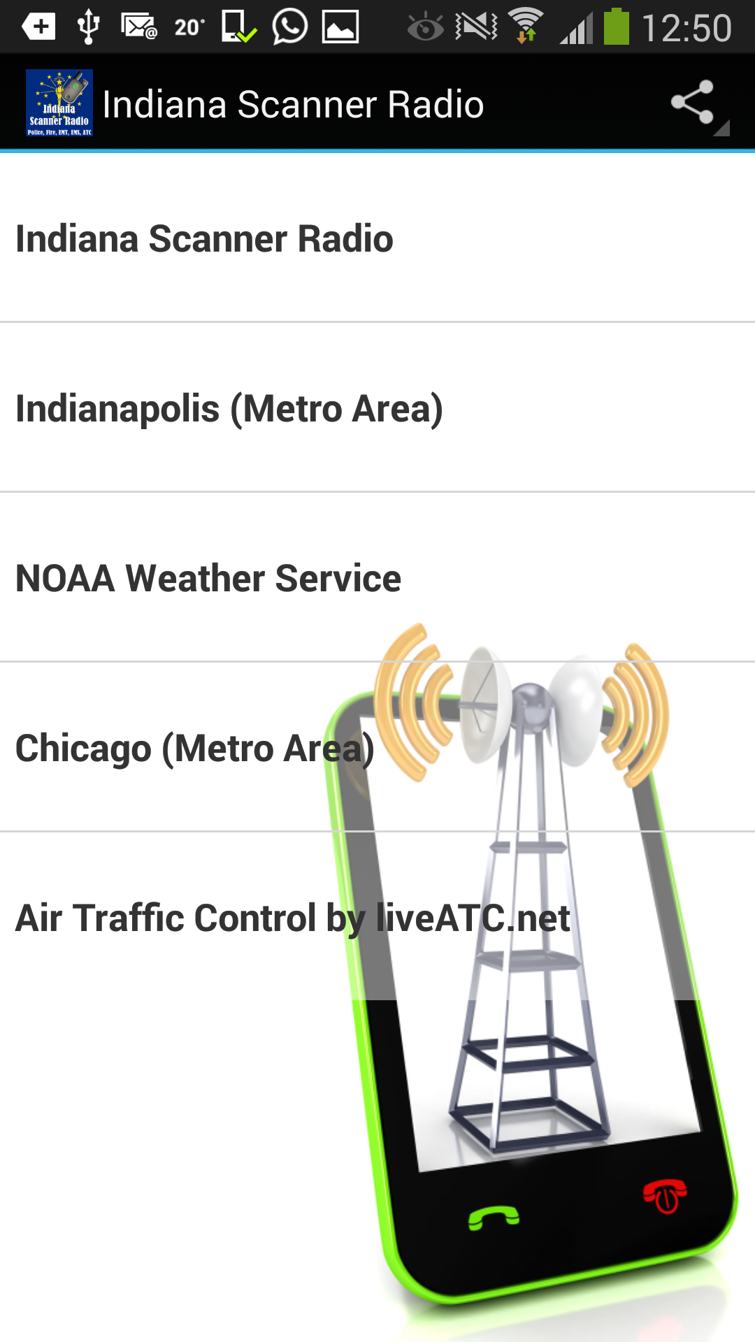 Indiana Scanner Radio for Android