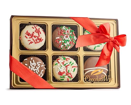 Miniatura 2 de Caja de chocolate  Caja de regalo de galletas de 6 piezas  Galletas bañadas en chocolate  Caja de regalo deliciosa  Chocolates con leche Kosher